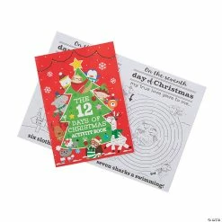 Hot Sale 😍 12 Days of ❄ Christmas Activity Books - 24 Pc. ⭐