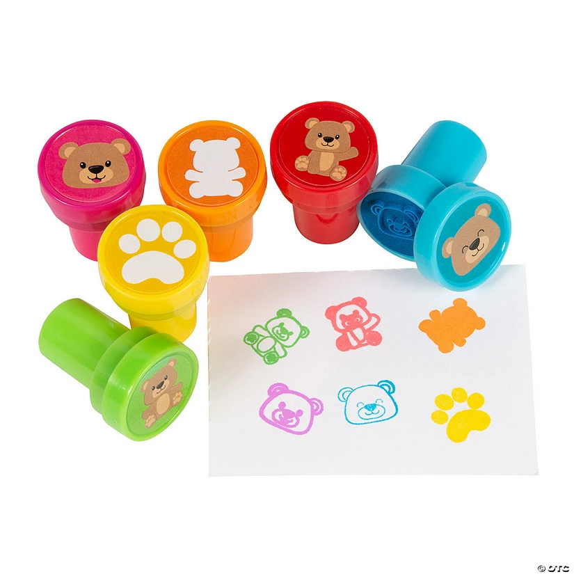 Flash Sale ❤️ Teddy Bear Stampers - 24 Pc. 🔥 2 Flash Sale ❤️ Teddy Bear Stampers - 24 Pc. 🔥 - Image 2