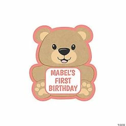 Deals 😍 Personalized Teddy Bear Favor Stickers ⭐