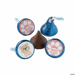 Brand new 🔥 Personalized Teddy Bear Hershey’s® Kisses® Stickers - 60 Pc. 🤩