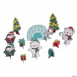 Deals 👏 3D Holiday Build & Play Scene Giveaway Kits - 12 Pc. 🌟