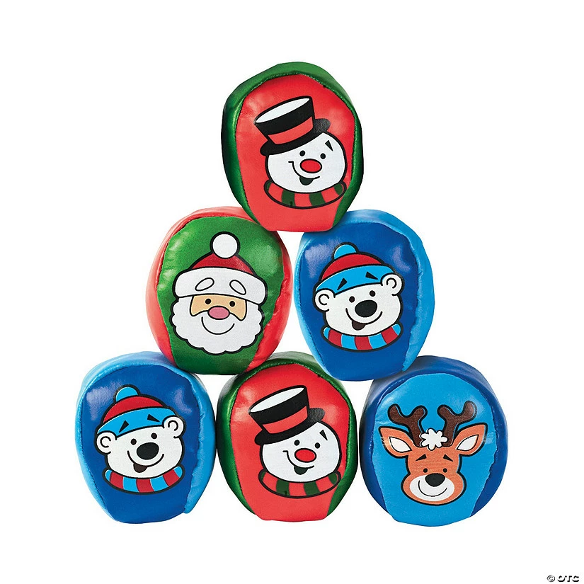 Hot Sale π Christmas Character Kickballs - 12 Pc. π 2 Hot Sale π Christmas Character Kickballs - 12 Pc. π - Image 2
