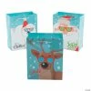 Best Sale 💯 7 1/4" x 9" Medium Cool 🎄 Christmas Character Paper Gift Bags - 12 Pc. ✨