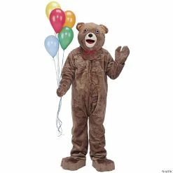 Discount ⭐ Adult's Complete Teddy Bear Mascot Costume 🛒
