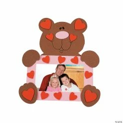 Flash Sale 🧨 Bear Picture Frame Magnet Craft Kit - Makes 12 ⭐