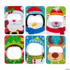 Promo ⌛ Christmas Selfie Frame Photo Props - 6 Pc. 🥰