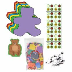 Best Sale 💯 Creative Shapes Etc. - Activity Kit - Teddy Bear ✔️