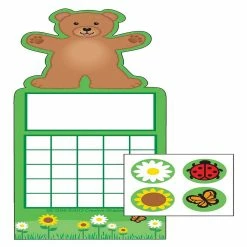 Brand new 👍 Creative Shapes Etc. - Incentive Sticker Set - Teddy Bear 😍