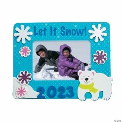 New ✨ Dated Winter Picture Frame Magnet Craft Kit - Makes 12 🧨