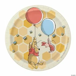 Cheapest 🧨 Disney's Winnie the Pooh Paper Dessert Plates - 8 Ct. 🛒