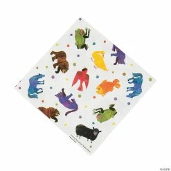 Designocracy Shop 38 Brand new 😀 Eric Carle’s Brown Bear, Brown Bear, What Do You See? Luncheon Napkins - 16 Pc. 👏
