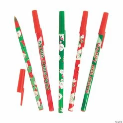 Discount 🥰 Fun 🎁 Christmas Pen Assortment - 50 Pc. 🥰