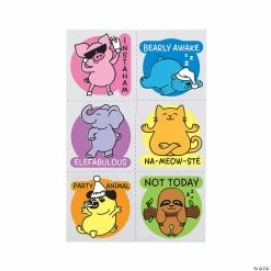 Flash Sale ⌛ Funny Animal Temporary Tattoos - 72 Pc. 🥰