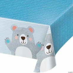 Promo 🌟 Happy Bear Plastic Tablecloth 🔔