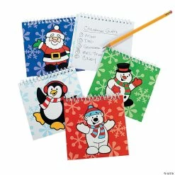 New 👍 Holiday Spiral Notepads - 24 Pc. ✨