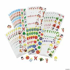Best Sale 🌟 Holiday Sticker Sheet Assortment - 100 Sheets ⌛
