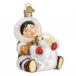 Deals 💯 Old World 🔔 Christmas #24189 Eskimo Giggles Ornament 🥰