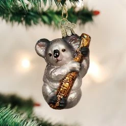 Designocracy Shop -Designocracy Shop old world christmas koala bear glass blown ornament14234527 a01NOWA
