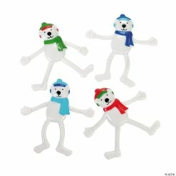 Outlet 👏 Polar Bear Bendables - 24 Pc. 😉