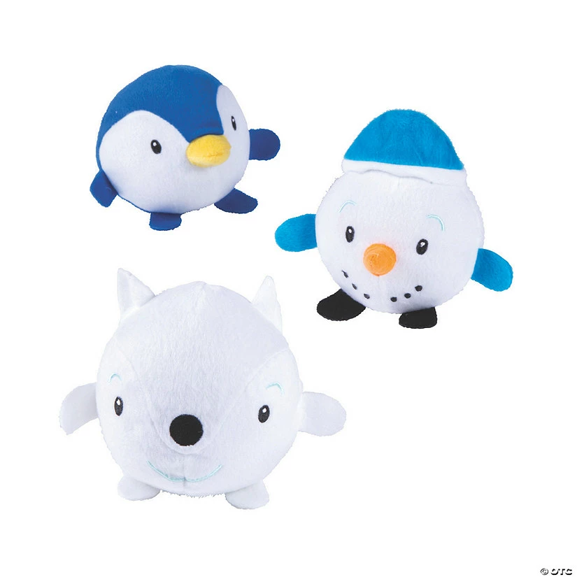 New π Stuffed Round Winter Snow Characters - 12 Pc. β¨ 1 New π Stuffed Round Winter Snow Characters - 12 Pc. β¨