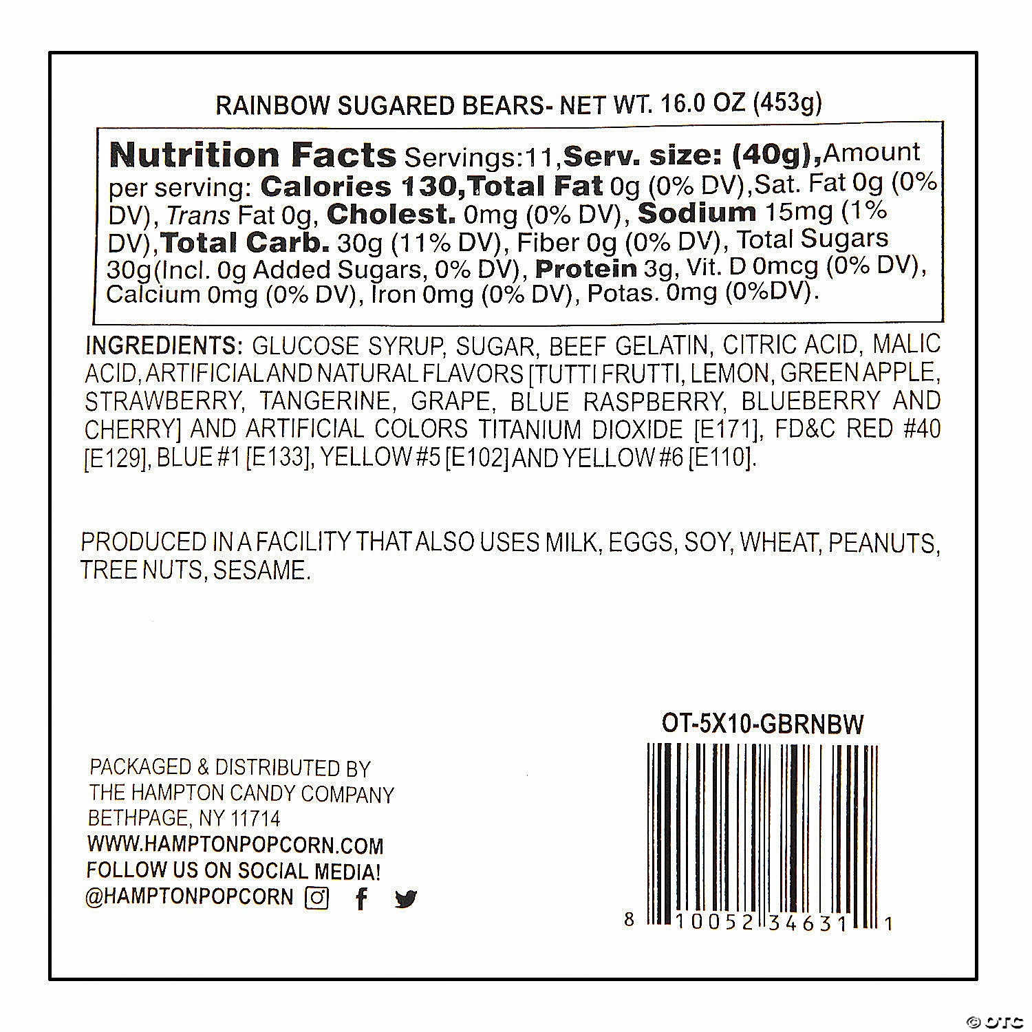 Wholesale ๐คฉ Sugar ๐งฅ Coated Gummy Bear ๐ฌ Candy - 100 Pc. ๐ 2 Wholesale ๐คฉ Sugar ๐งฅ Coated Gummy Bear ๐ฌ Candy - 100 Pc. ๐ - Image 2