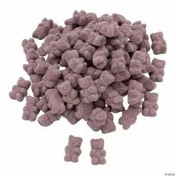 Brand new ๐ฅฐ Sugar ๐งฅ Coated Grape Gummy Bear ๐ฌ Candy - 100 Pc. ๐คฉ