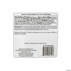 Brand new 🥰 Sugar 🧥 Coated Grape Gummy Bear 🍬 Candy - 100 Pc. 🤩 -Designocracy Shop sugar coated grape gummy bear candy 100 pc 14205919 a05