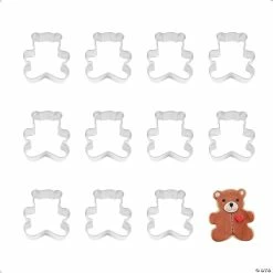 Coupon ✔️ Teddy Bear 3" Cookie Cutters 👍