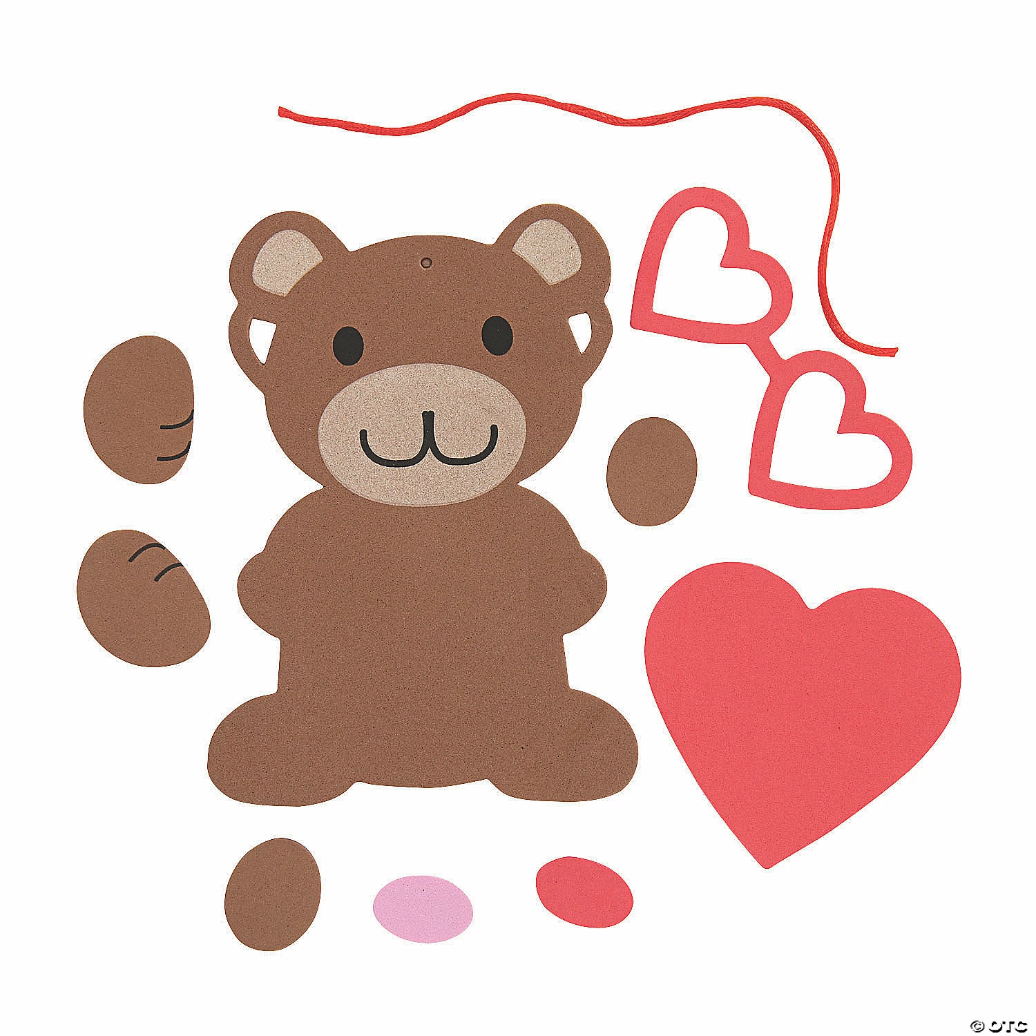 Coupon ✔️ Valentine Teddy Bear Ornament Craft Kit - Makes 12 ✔️ 2 Coupon ✔️ Valentine Teddy Bear Ornament Craft Kit - Makes 12 ✔️ - Image 2